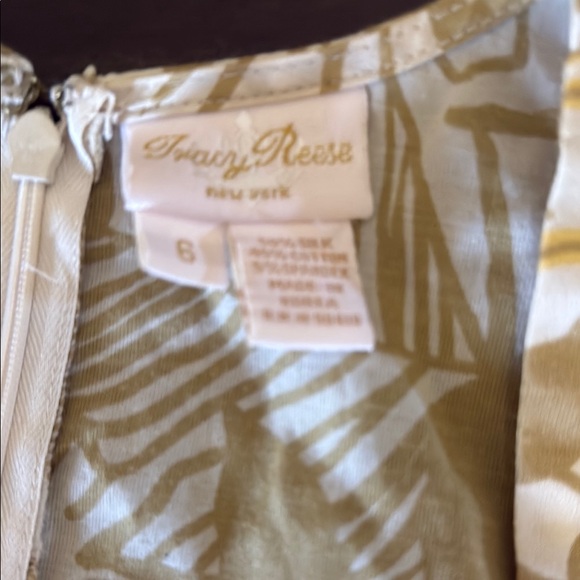 Tracy Reese Cream Peplum Sleeveless Blouse - Picture 2 of 6